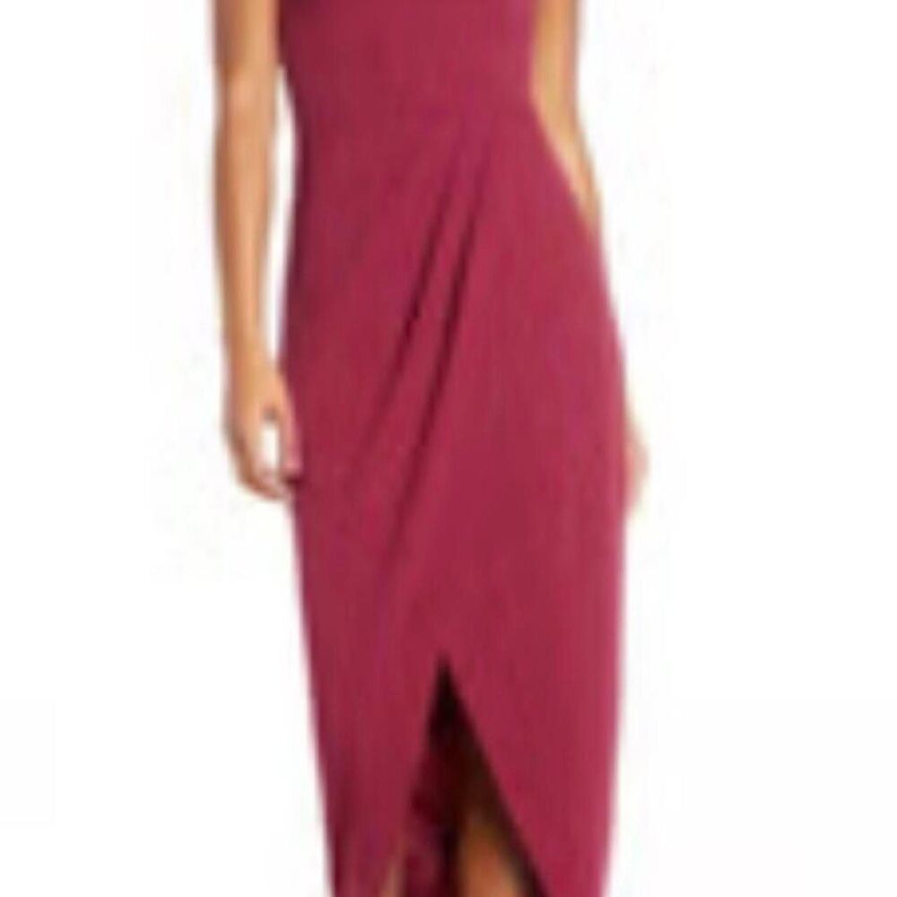 Wayf Women's Burgundy and Red Dress